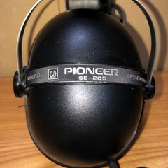 パイオニア SE-205 ヘッドフォン ヘッドホン 昭和　レトロ  Pioneer 元箱有りの画像