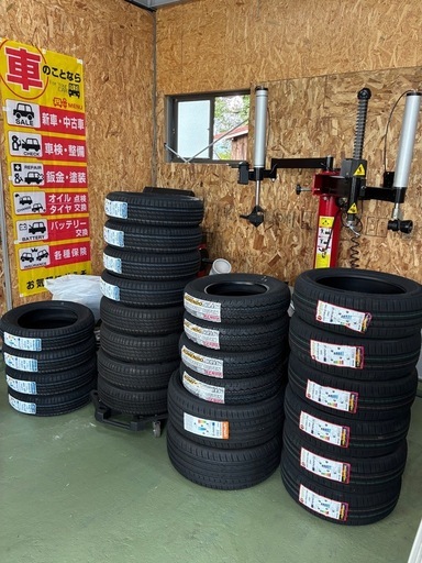 4本セット交換工賃込み155/65R14