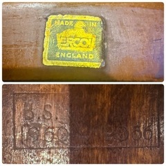 60s ercol アーコール ヴィンテージ ウインザーチェア ハイバックチェアの画像