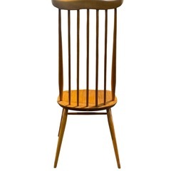 60s ercol アーコール ヴィンテージ ウインザーチェア ハイバックチェアの画像