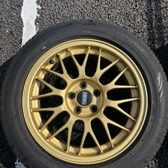 BBS ゴールド 16インチ 2本のみ RG362 6.5j PCD100の画像