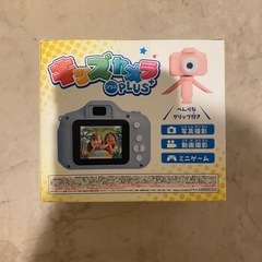 キッズカメラ　ぴんく　新品未使用の画像