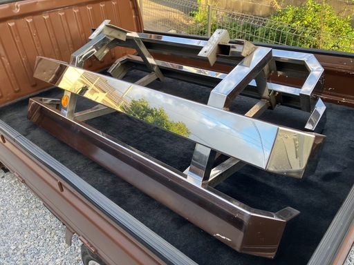 デコトラ　サイドバンパー　ステンレス　2t〜4t