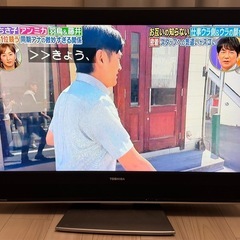 東芝製37型液晶テレビの画像