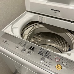 【無料】パナソニック製全自動電気洗濯機の画像
