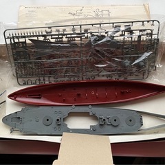 　戦艦大和　プラモデルの画像