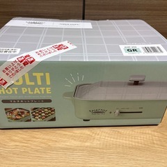 ☆未使用に近い☆　PIATTO
 ホットプレート ミントグリーンの画像