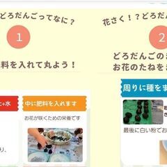 花咲く種ダンゴを作ろう！ - 小平市