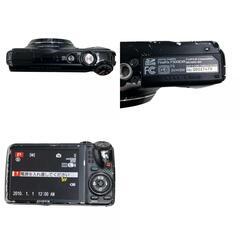 186000 ジャンク品 FUJIFILM フジフィルム コンパクトデジタルカメラ FINEPIX F300 EXR ブラック [0000000002116]の画像