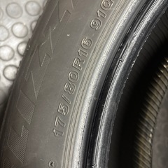 175/80R16 ブリヂストン　スタッドレス　バリ山の画像