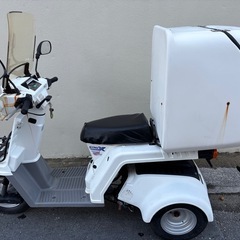【走行わずか19km】激レア！HONDAジャイロX｜整備・コーティング済＆リアBOX付き！の画像