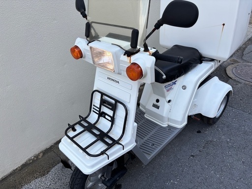 【走行わずか19km】激レア！HONDAジャイロX｜整備・コーティング済＆リアBOX付き！