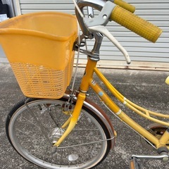 子供用　自転車　未使用品　レディース　汚れありの画像