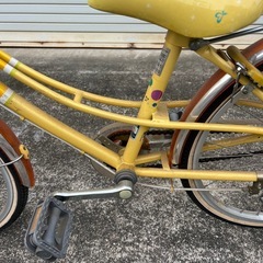 子供用　自転車　未使用品　レディース　汚れありの画像