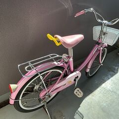 キッズ自転車20インチ（補助輪付属あり）の画像