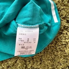 長袖カットソー120 ①の画像
