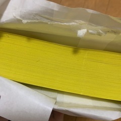 B5 イエロー　用紙　黄色の画像