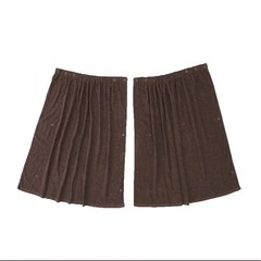 2着セットで！！ECOパイル地2WAYガウン（両開きタイプ）（ダークブラウン）の画像