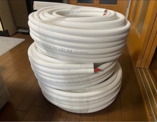 ペアコイル　2分3分　エアコン　配管