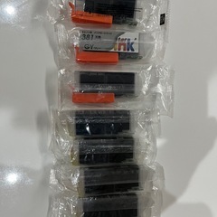 互換インクカートリッジ7本セットBCI-381XL グレー(GY)の画像