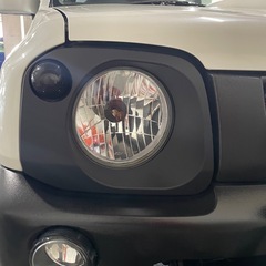 ジムニー　jb23 丸目ライトキット　IPFガラスレンズ付きの画像