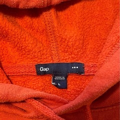 GAP パーカー　オレンジ　Lサイズ　古着の画像