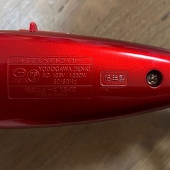 マイナスイオンドライヤーの画像