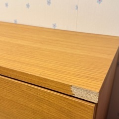 無印の収納家具の画像