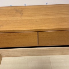 無印の収納家具の画像