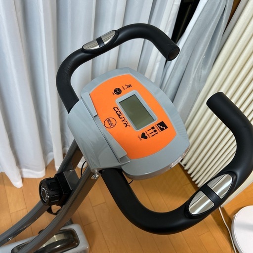 COUYK BIKEフィットネスバイク 折りたたみ式 静音 エアロバイク