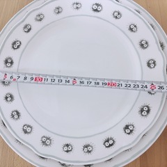 ジブリの大皿！真っ黒くろすけの画像