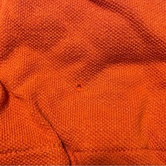 Polo by Ralph Lauren オレンジ リメイク　ポロシャツ XL 古着の画像