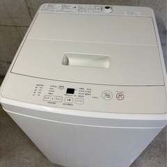 無印良品                                                                   洗濯機5kg 風乾燥機能付き2020年製の画像