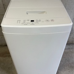無印良品                                                                   洗濯機5kg 風乾燥機能付き2020年製の画像