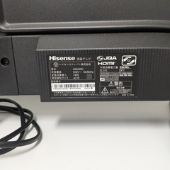 Hisense フルハイビジョンスマート液晶テレビ　40型　リモコン無しの画像
