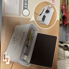 リラックマケーブル収納マルチボックスの画像