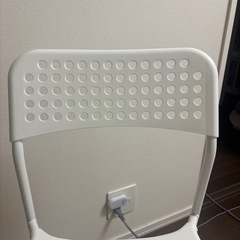IKEA チェア　椅子　ホワイト　の画像