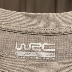 WRC グレー Tシャツ　Lサイズ　ラリージャパンの画像