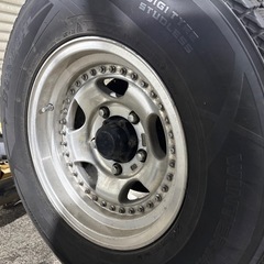 ジムニーに使用！太めタイヤホイールセット！の画像