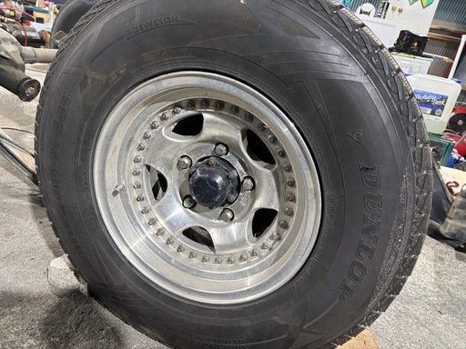 ジムニーに使用！太めタイヤホイールセット！