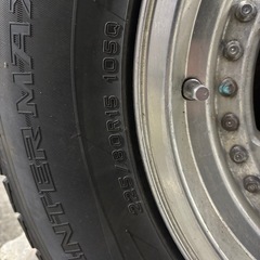 ジムニーに使用！太めタイヤホイールセット！の画像