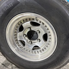 ジムニーに使用！太めタイヤホイールセット！の画像