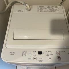 【美品】1年半使用／ヤマダ電機購入 洗濯機の画像