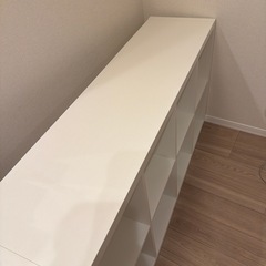 KALLAX カラックスシェルフユニット, ホワイト, 77x147 cmの画像