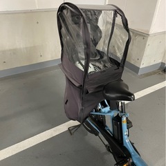 <希望者多数のため受付終了>YAMAHA パスキス　電動自転車　三人乗り　バッテリー　充電台付の画像
