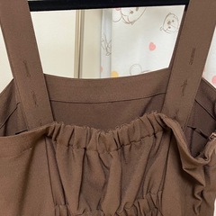 【値下げ‼️】プリーツ切り替えジャンスカ　美品の画像