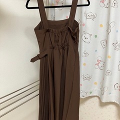 【値下げ‼️】プリーツ切り替えジャンスカ　美品の画像