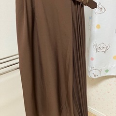 【値下げ‼️】プリーツ切り替えジャンスカ　美品の画像