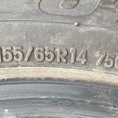 TOYO TIRES 155/65R14 24年製　冬タイヤの画像