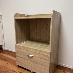 【美品】キッチンボード　炊飯器台の画像